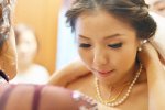 メイクシーン　新婦